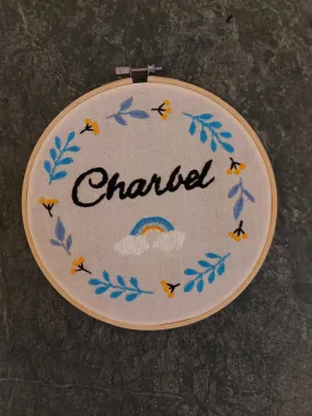 Embroidered Hoop