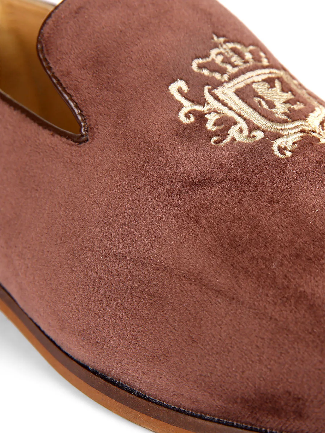 Empire Embroidered Loafers