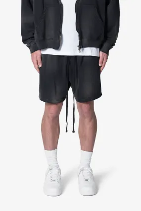 Faded Every Day Sweatshorts - Washed Black