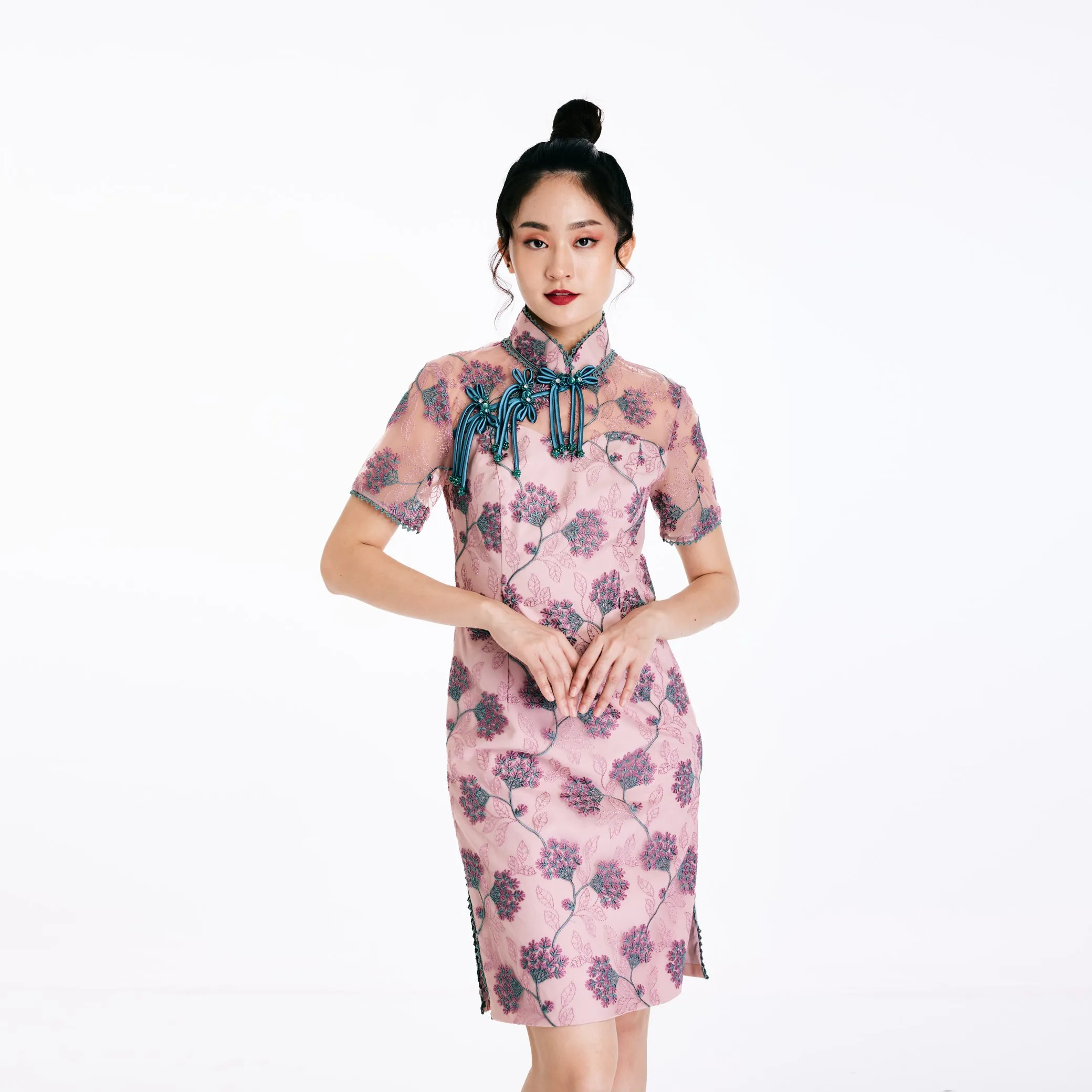 Fen Fen Embroidered Qipao