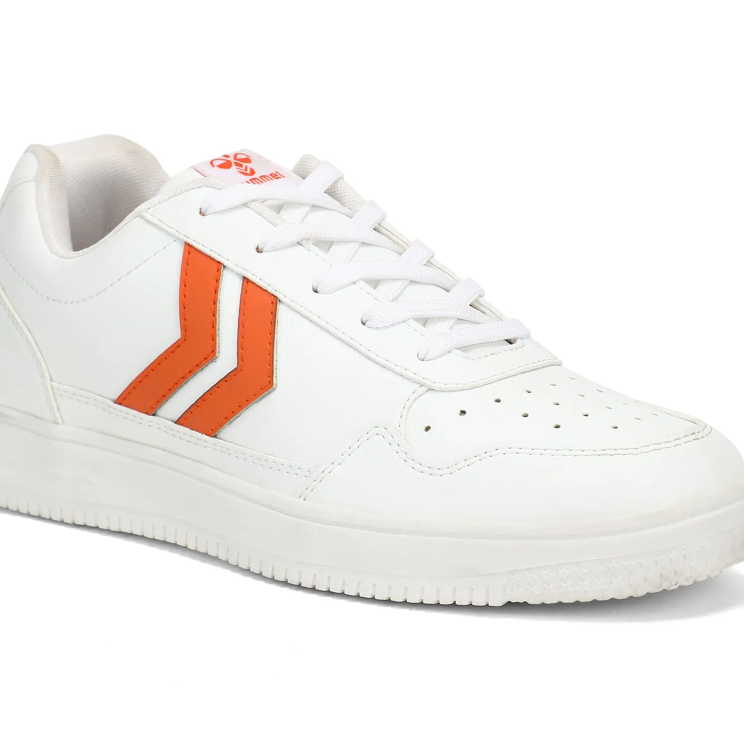 Firefly Casual Men'S White/Orange Sneaker