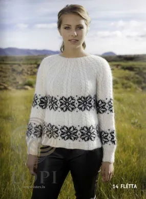 Flétta Women Wool Sweater White