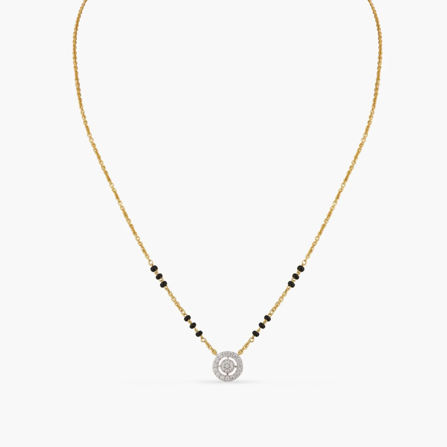 Forever Elegant CZ Silver Mangalsutra