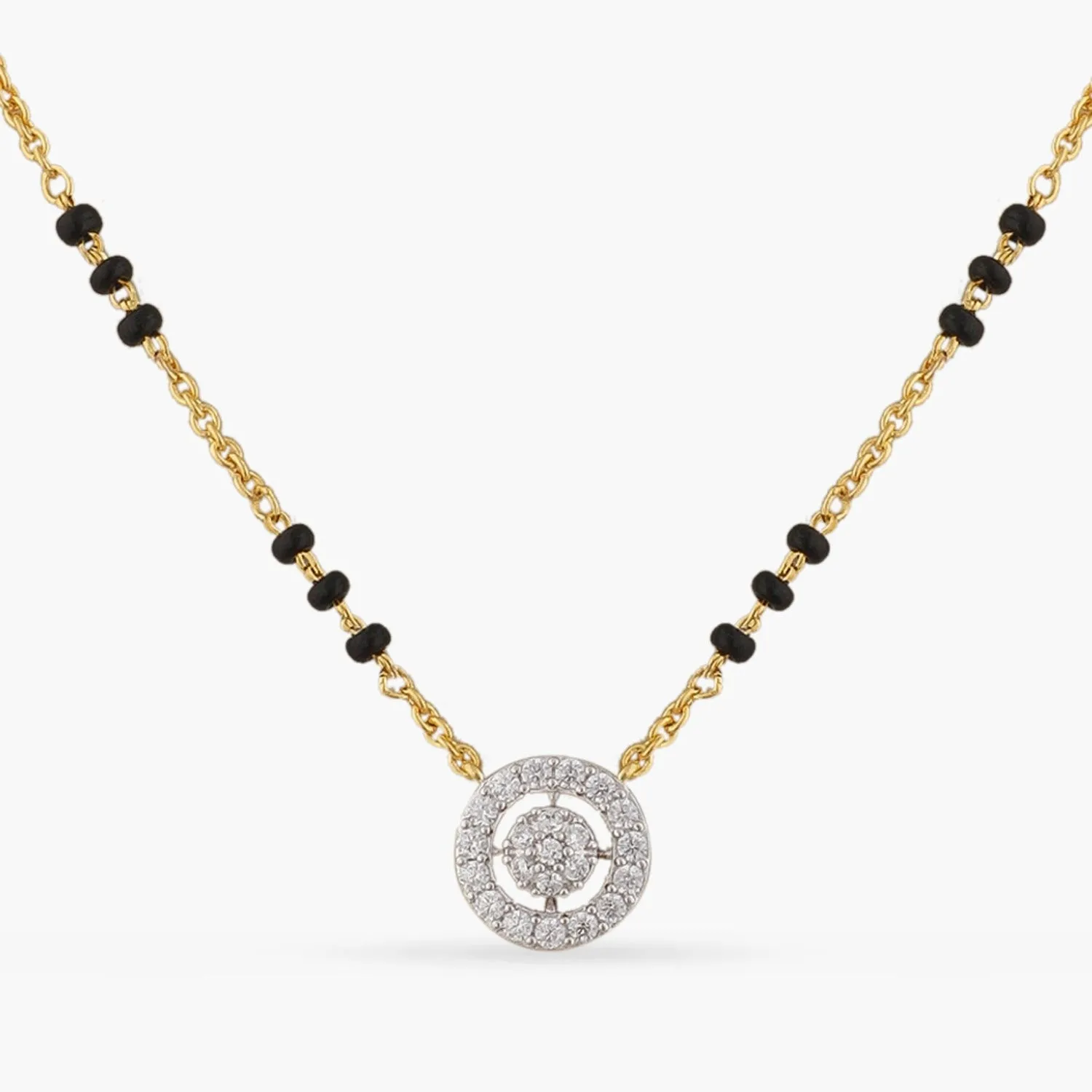 Forever Elegant CZ Silver Mangalsutra