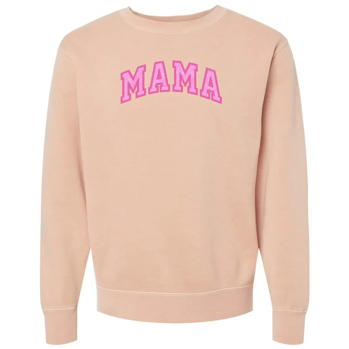 Glitter Embroidery ‘Mama’ Cozy Crew