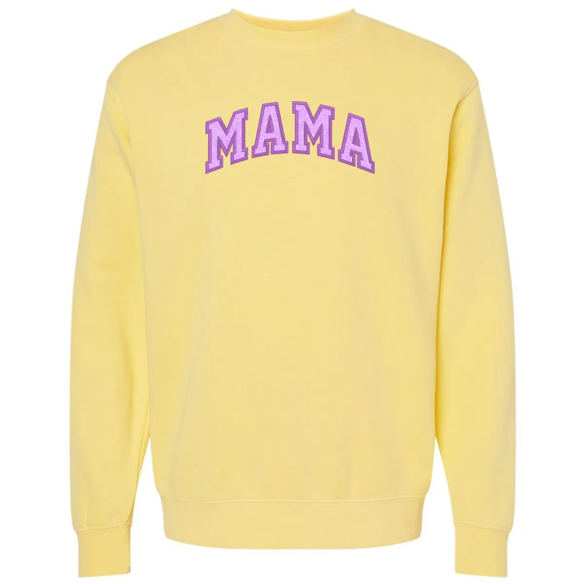 Glitter Embroidery ‘Mama’ Cozy Crew