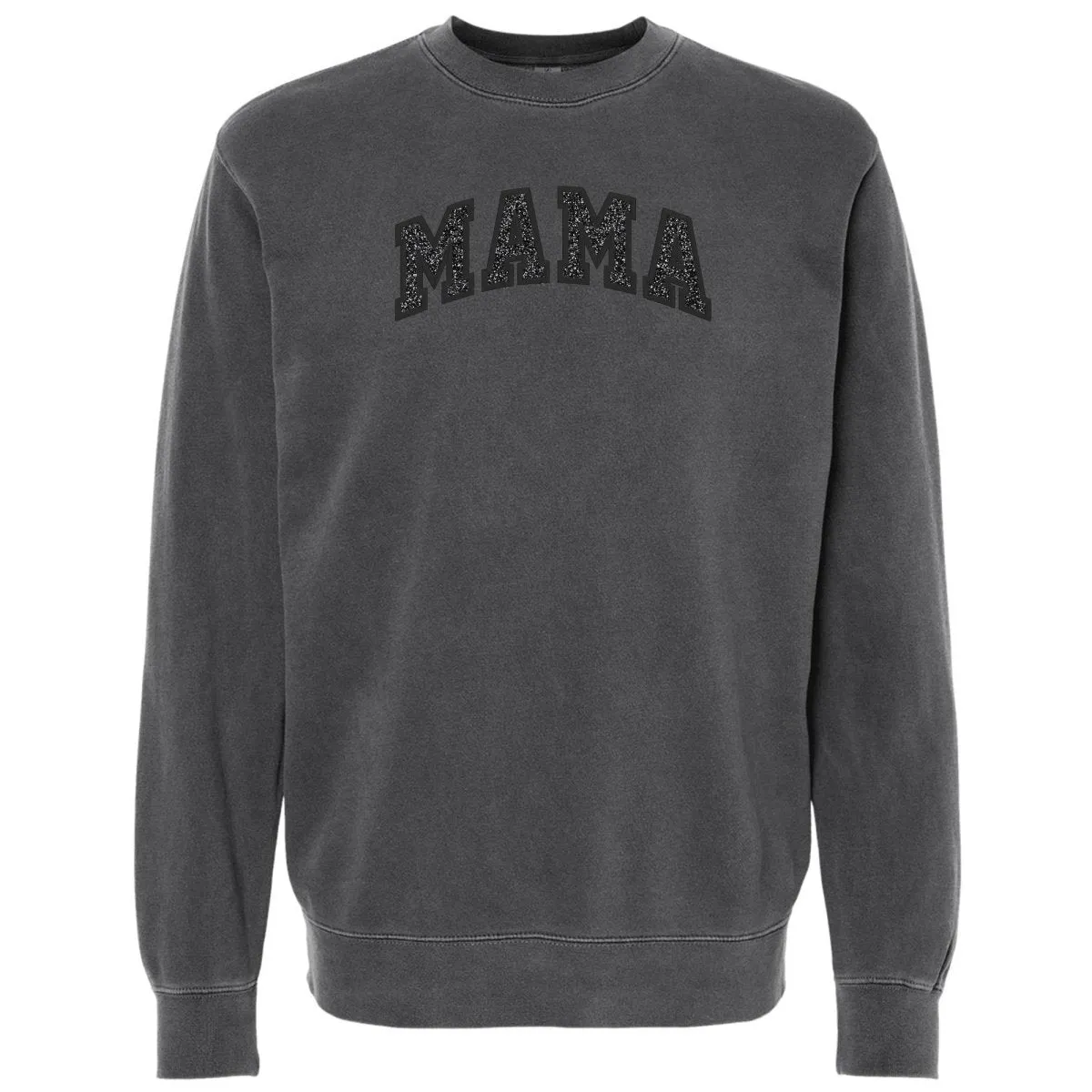 Glitter Embroidery ‘Mama’ Cozy Crew