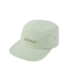 Gramicci Lime Faded Green Nylon 5 Panel Hat