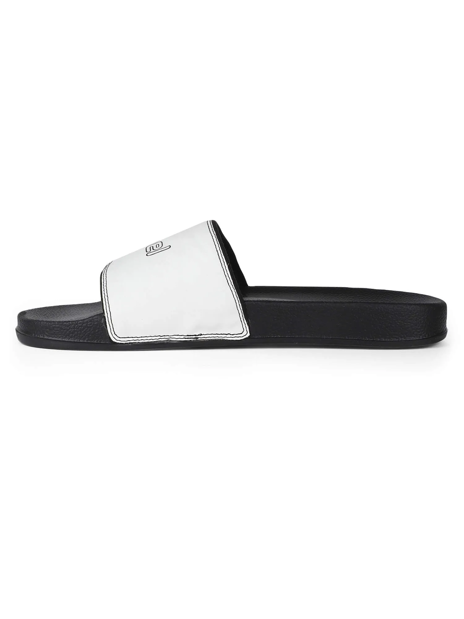 Groove Men White Slides