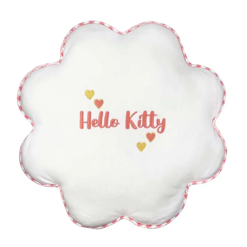 Hello Kitty Cozy Face Throw Pillow