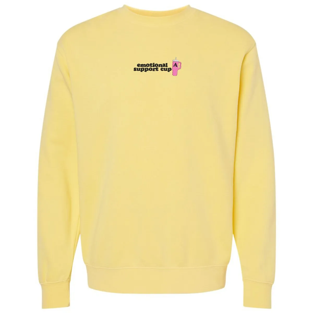 Initial 'Emotional Support Cup' Cozy Crew