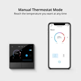 Intelligent Thermostat Display Control EU Electric Outlet