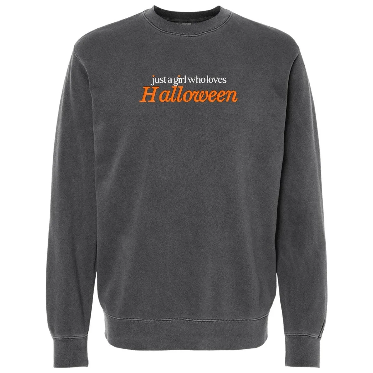 'Just A Girl Who Loves Halloween' Cozy Crew