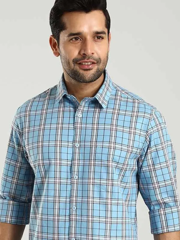 Men Checked Full Sleeve Cotton Shirt