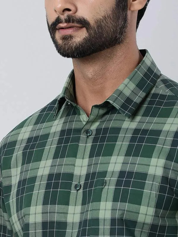 Men Checked Full Sleeve Cotton Shirt