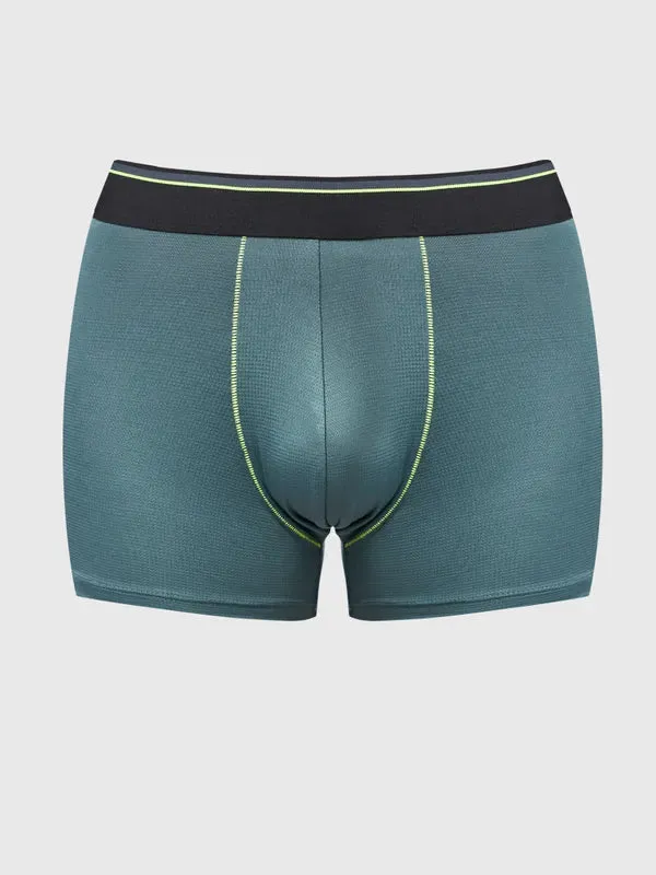 Men Colorblock Trunks with ELASTO LITE