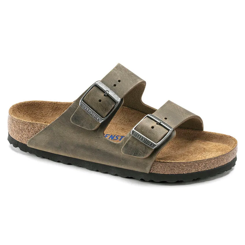 Men's Birkenstock | Arizona Soft Footbed | Faded Khaki