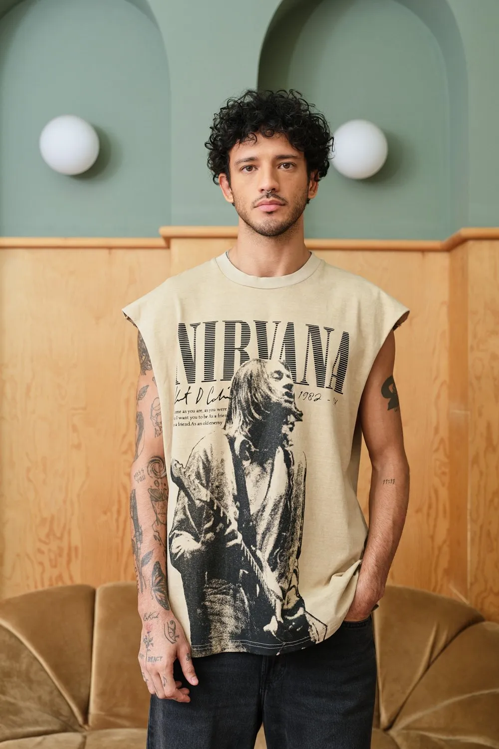 Nirvana Faded Vest Tank