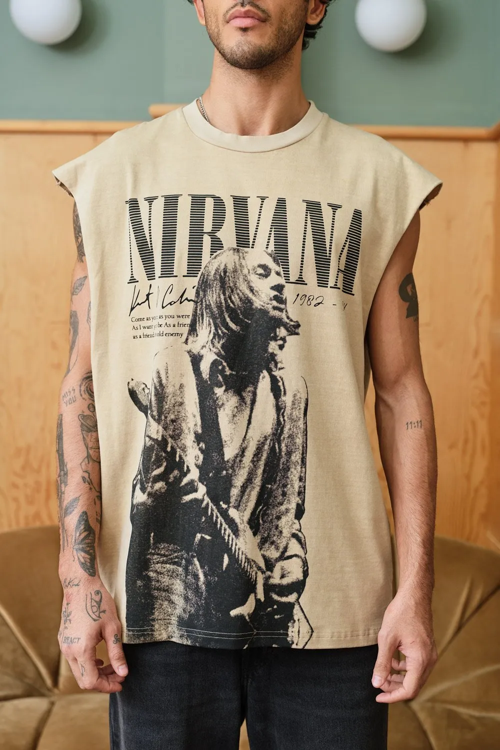 Nirvana Faded Vest Tank