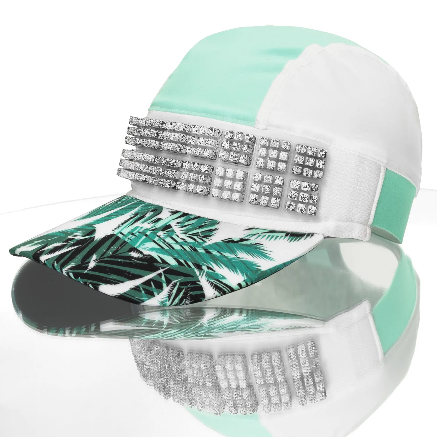 OMIUS by Headsweats Teal Running Hat   Cubes Bundle