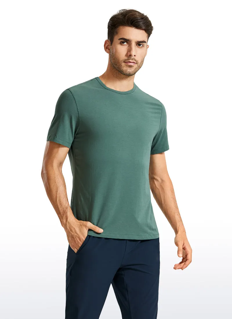 Pima Cotton Short Sleeves