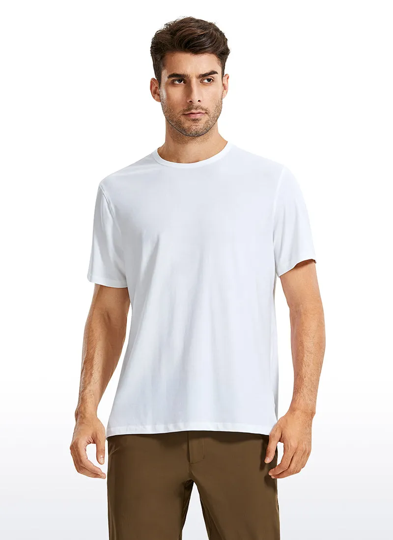 Pima Cotton Short Sleeves