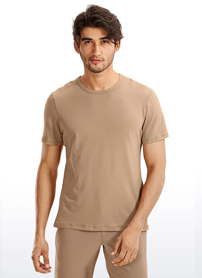 Pima Cotton Short Sleeves