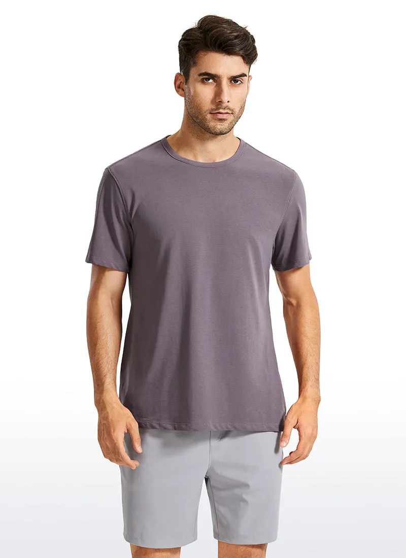 Pima Cotton Short Sleeves