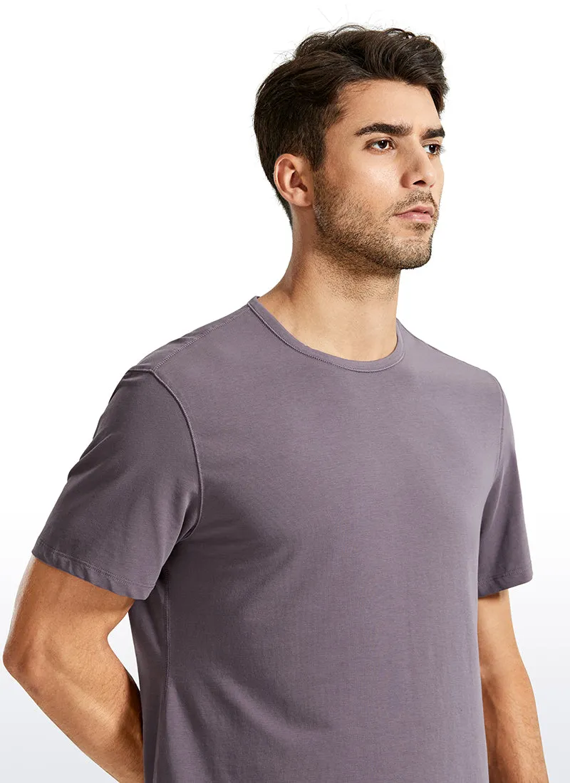 Pima Cotton Short Sleeves