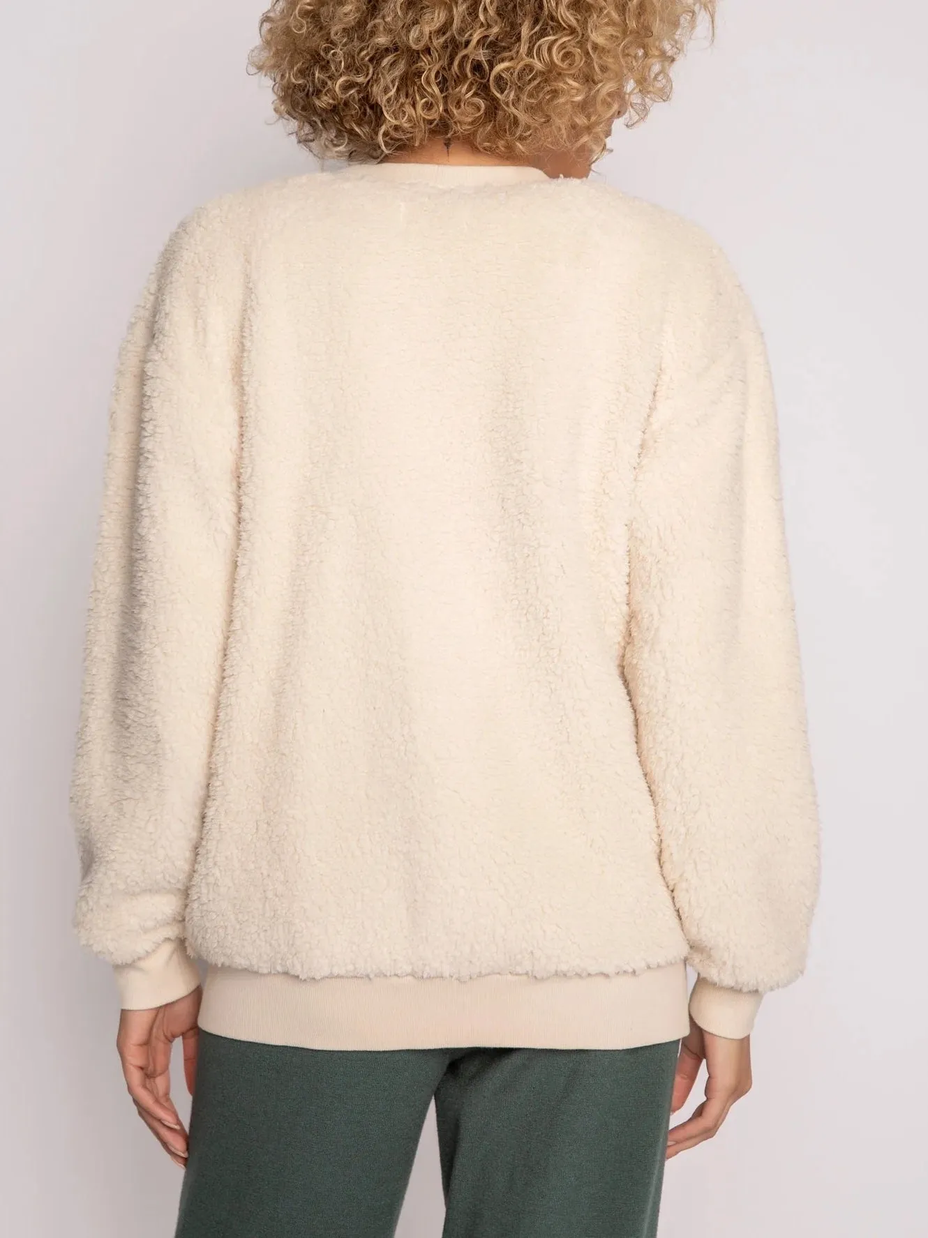 PJ Salvage Shearling Cardigan