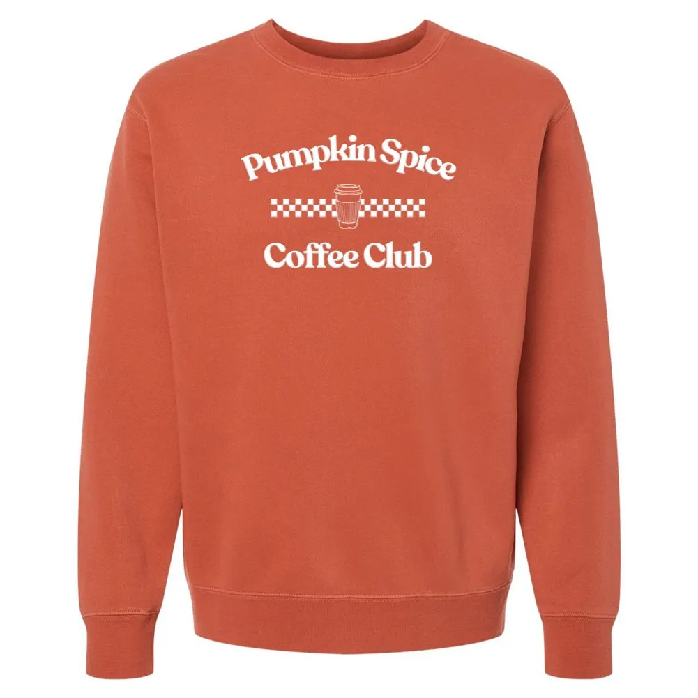 'Pumpkin Spice Coffee Club' PUFF Cozy Crew