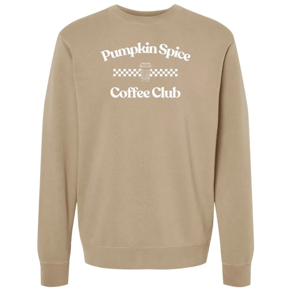 'Pumpkin Spice Coffee Club' PUFF Cozy Crew