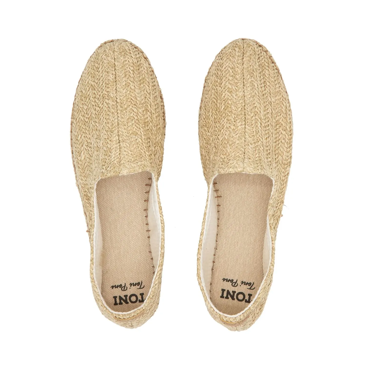 Raffia Espadrilles for Men - Damasc