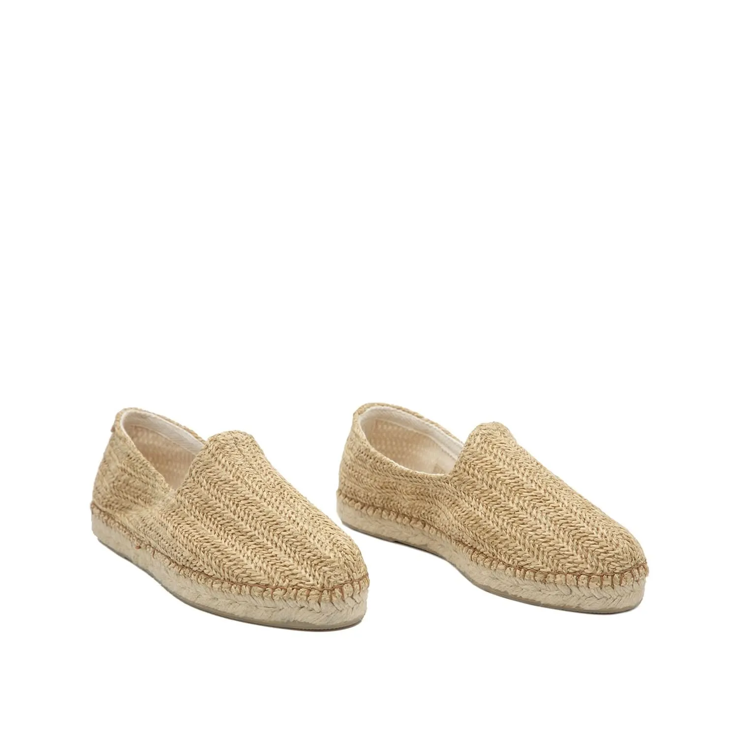 Raffia Espadrilles for Men - Damasc