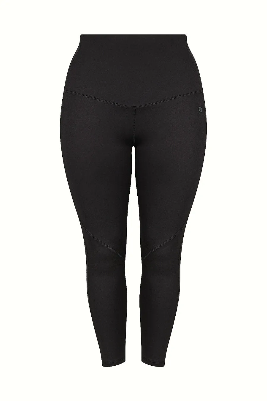 Running 7/8 Length Tight - Black