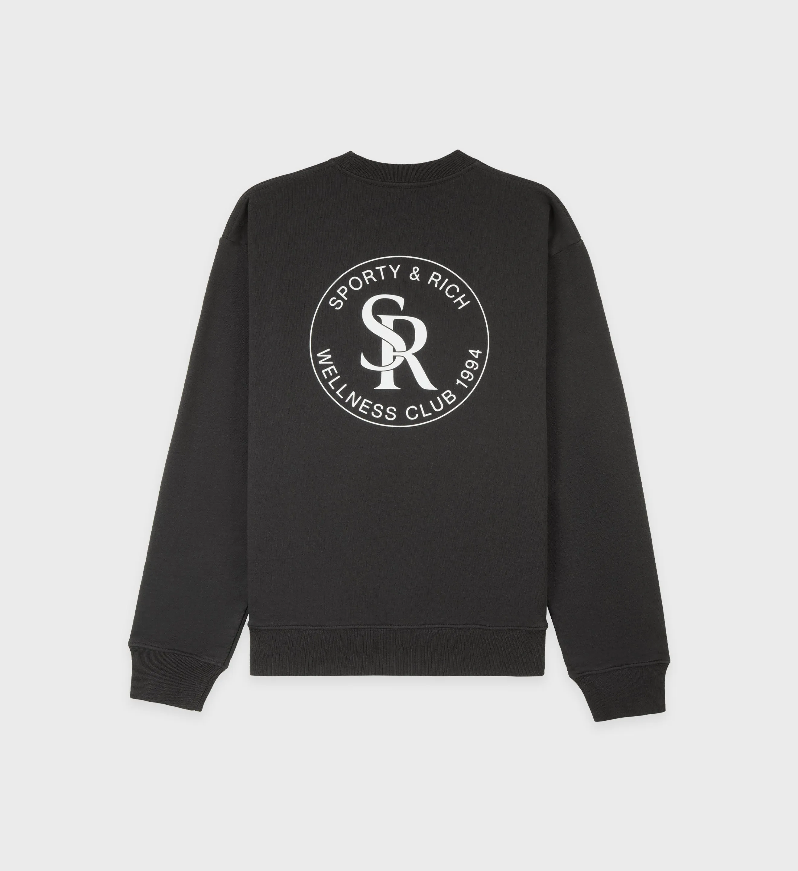 S&R Crewneck - Faded Black