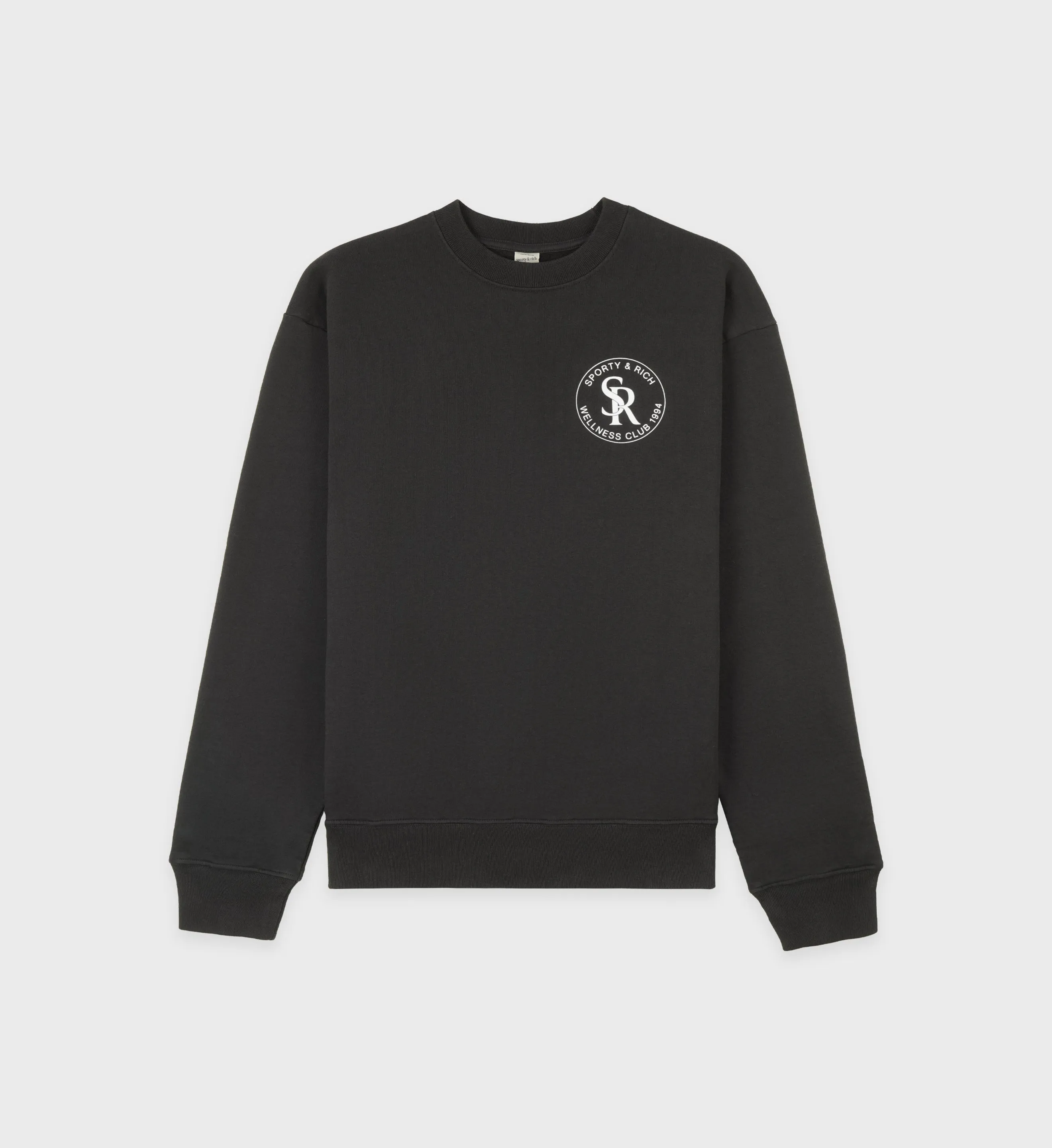 S&R Crewneck - Faded Black