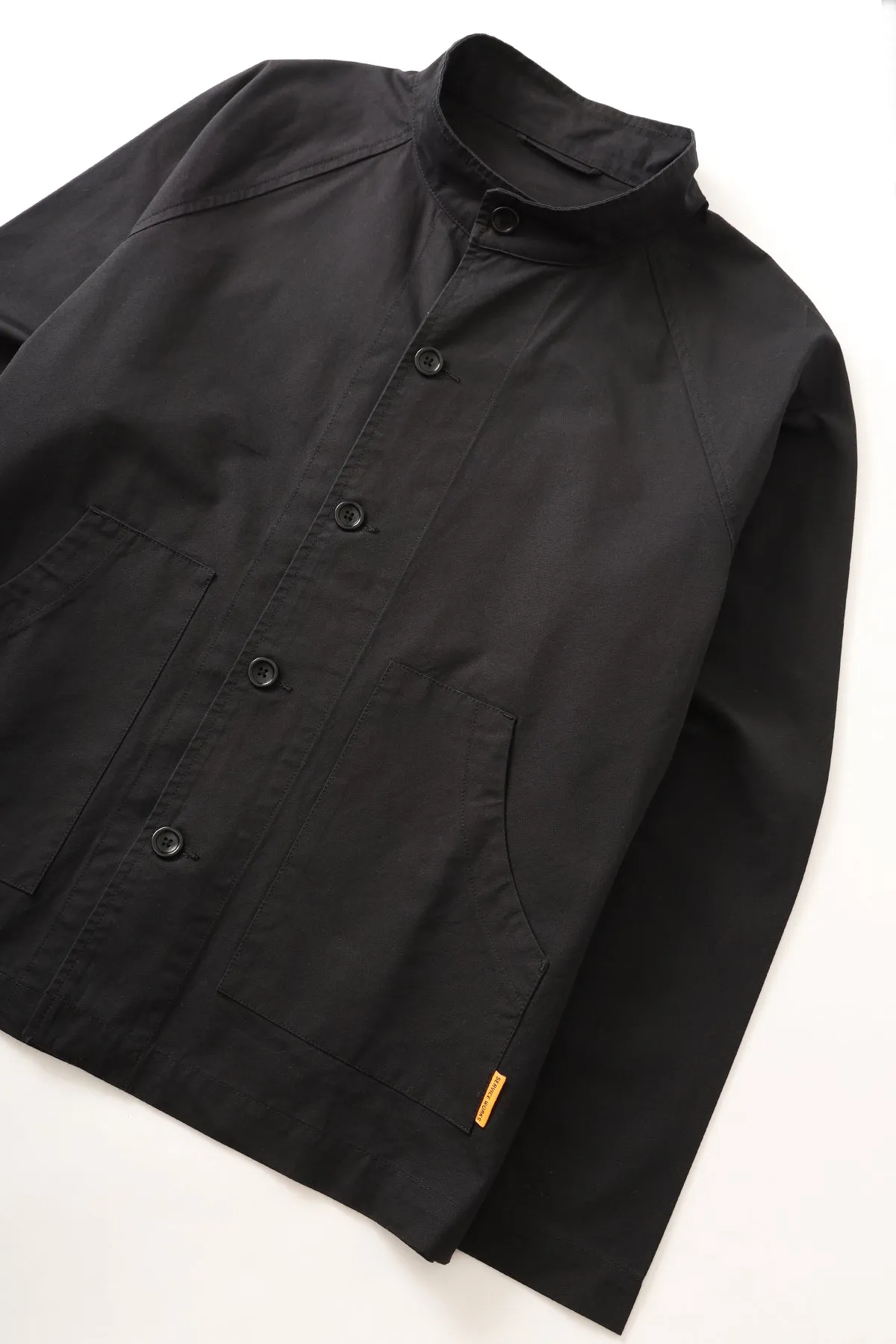 Service Works Faded Black Fine Twill Waiter Jacket