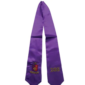 SigEp Embroidered Stole