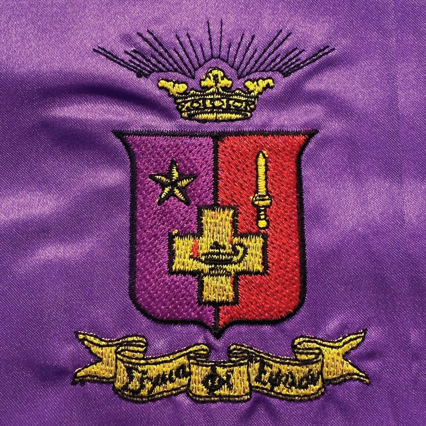 SigEp Embroidered Stole