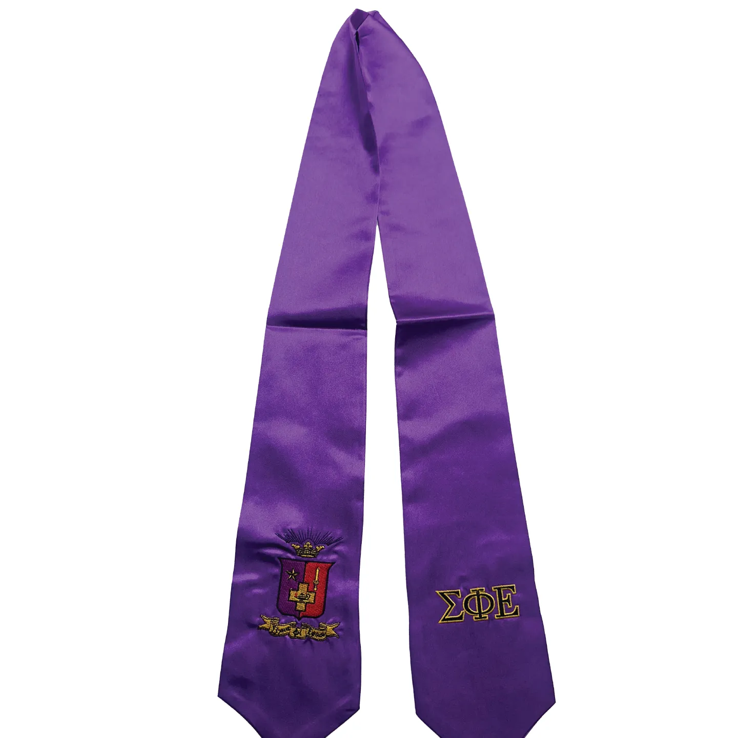 SigEp Embroidered Stole