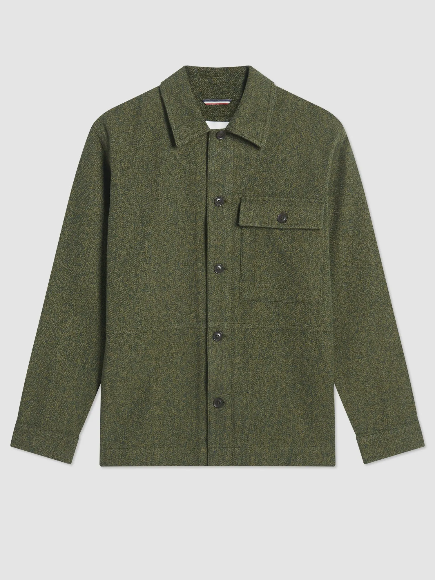 Signature Casual Cotton Jacket - Khaki