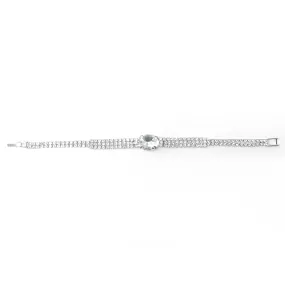 Silver Tone Elegant Bracelet