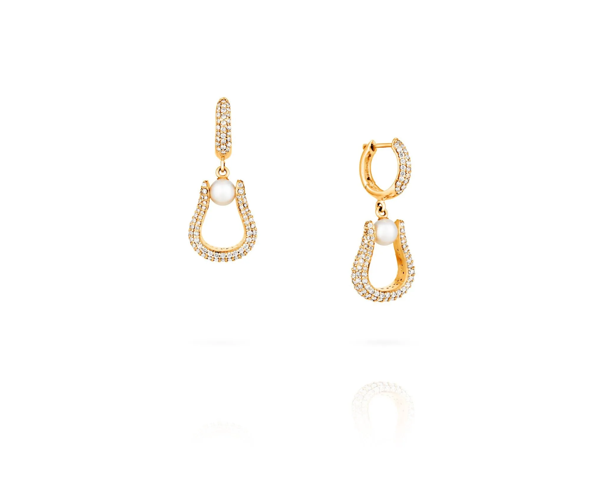 Stirrup Elegant Drop Earrings