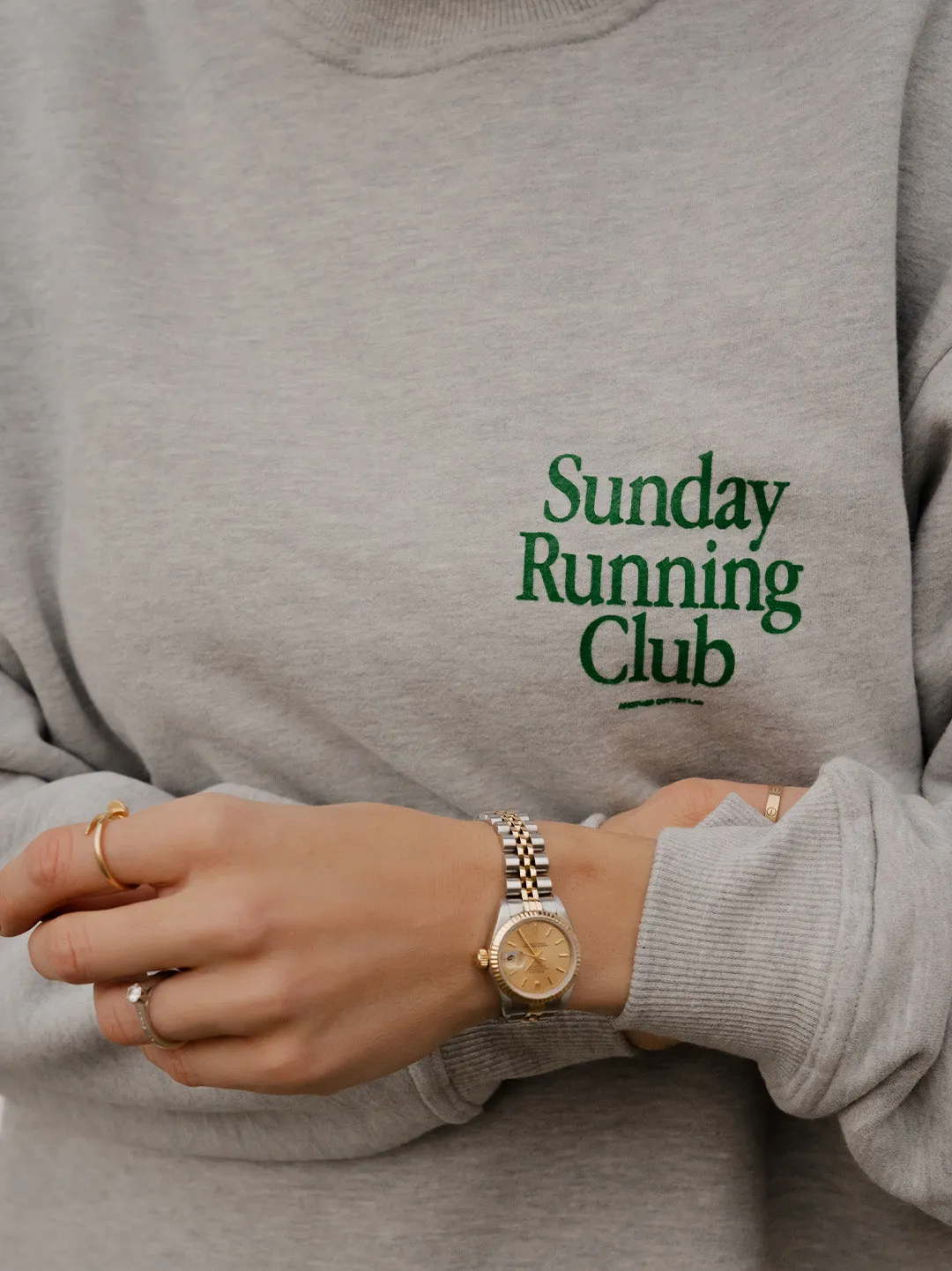 Sunday Running Club Heavy Oversize Sweatshirt