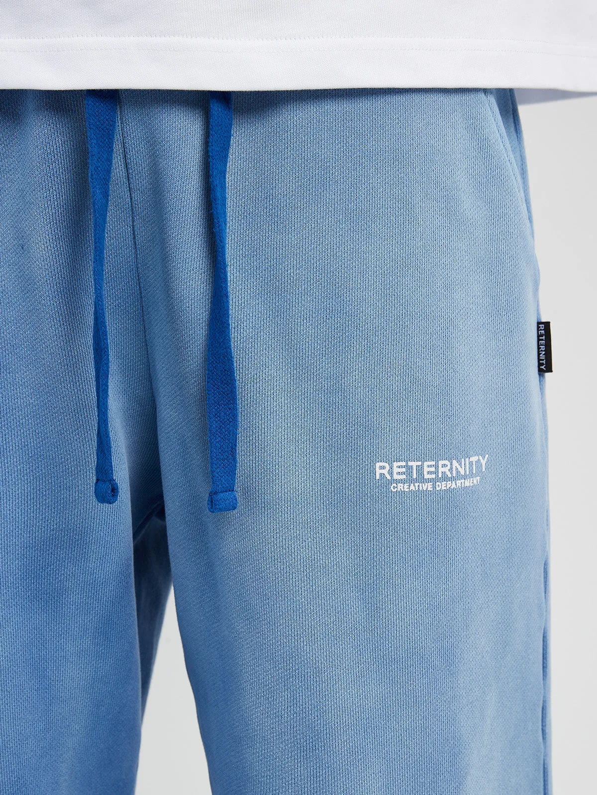 SWEATPANTS CREATIVE DEPT - FADED BLUE