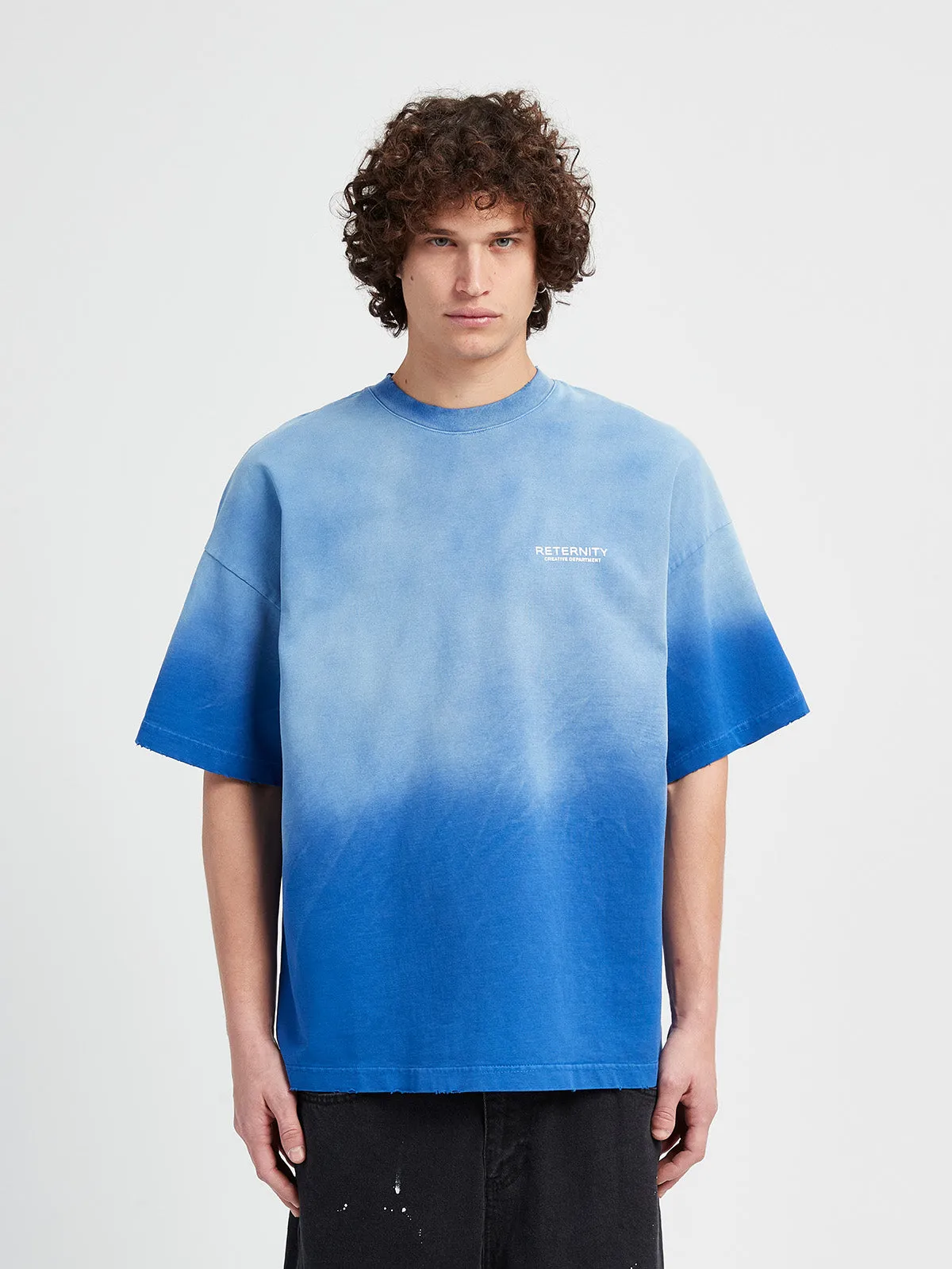 T-SHIRT CREATIVE DEPT - FADED BLUE