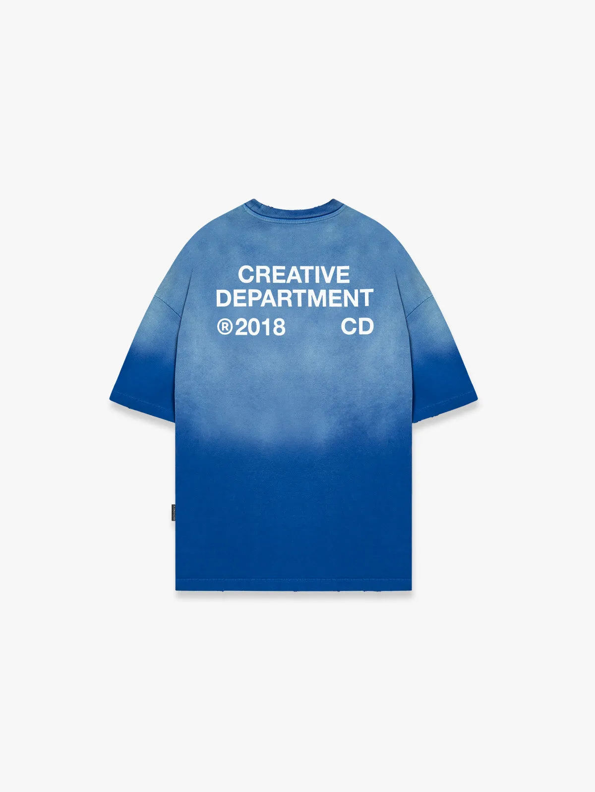 T-SHIRT CREATIVE DEPT - FADED BLUE