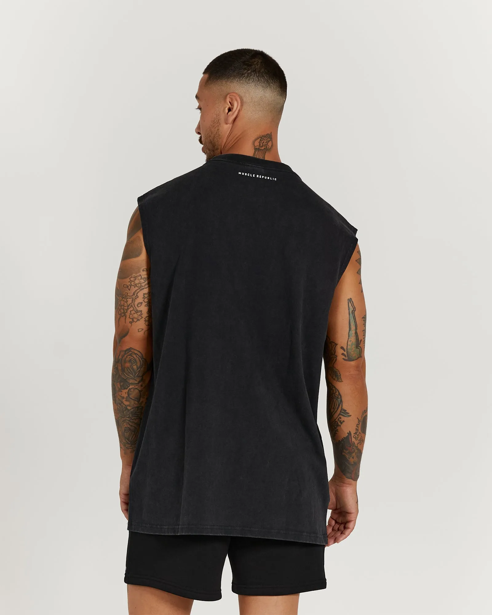 TIMELESS TANK - FADED BLACK