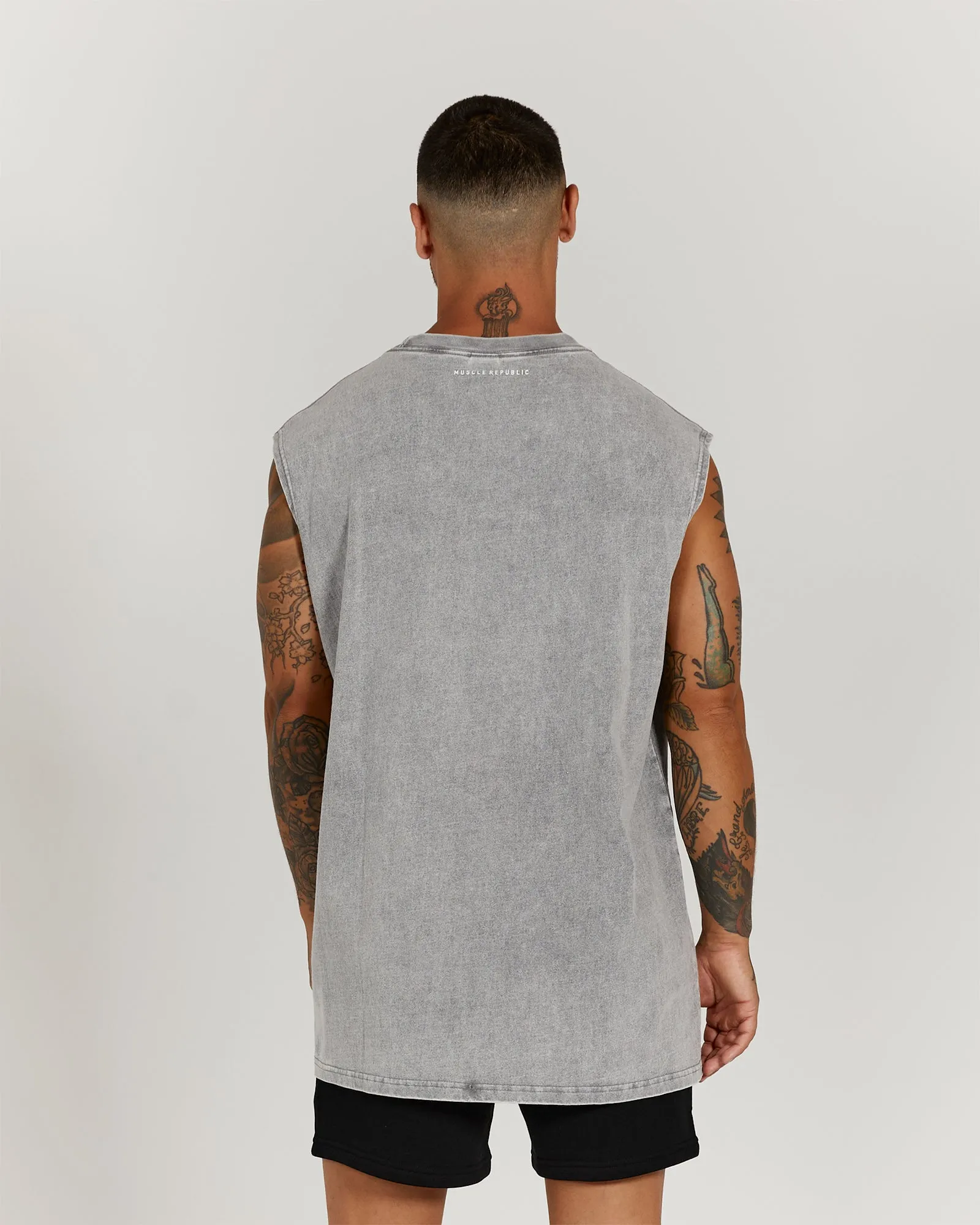 TIMELESS TANK - FADED GREY